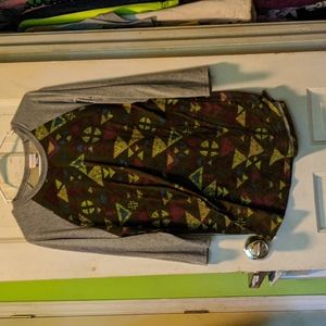 LulaRoe Color Blocked Shirt